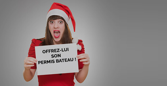 permis bateau offre noël