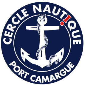 Logo bateau école cercle nautique Port Camargue