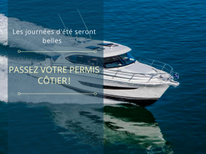 PASSONS LE PERMIS CÔTIER permis bateau en promotion